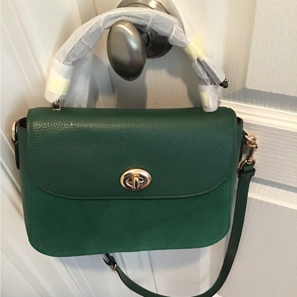 Super cute Coach leather bag